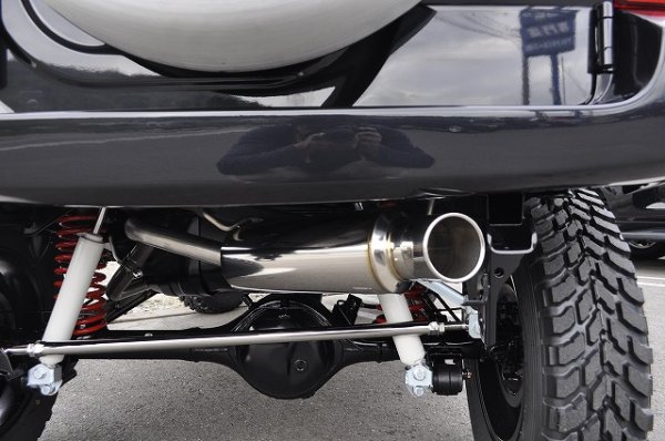 画像3: ジムニーJB23 加速騒音認証マフラー (3)