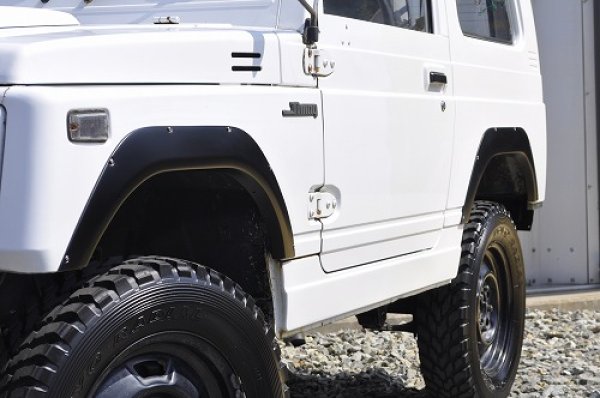 画像5: ジムニーJA11 エアロフェンダーカバー 【160サイズ】 (5)