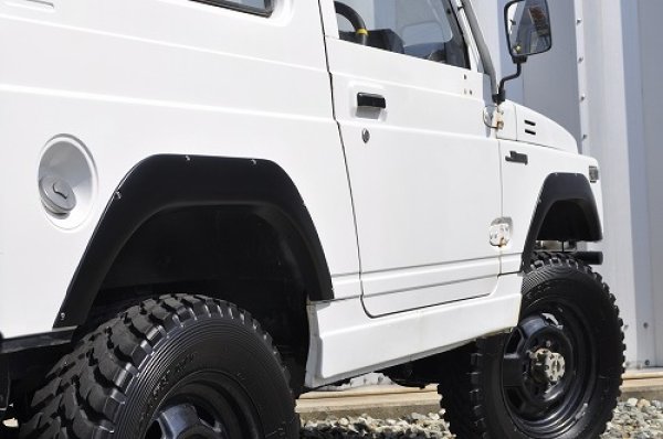 画像6: ジムニーJA11 エアロフェンダーカバー 【160サイズ】 (6)