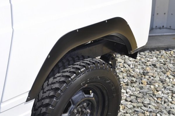 画像2: ジムニーJA11 エアロフェンダーカバー 【160サイズ】 (2)