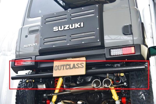 画像2: ジムニー JB64 ジムニーシエラJB74 ジムニーノマドJC74 リヤサブバンパー　 (2)