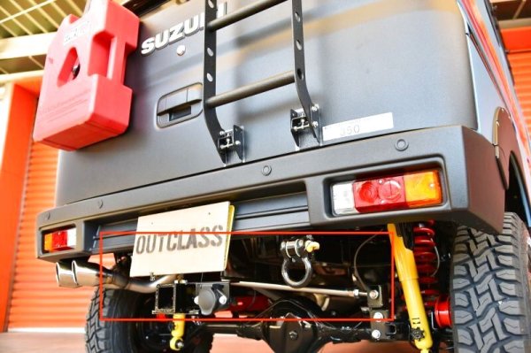 画像2: エブリイDA17　ヒッチメンバー (2)