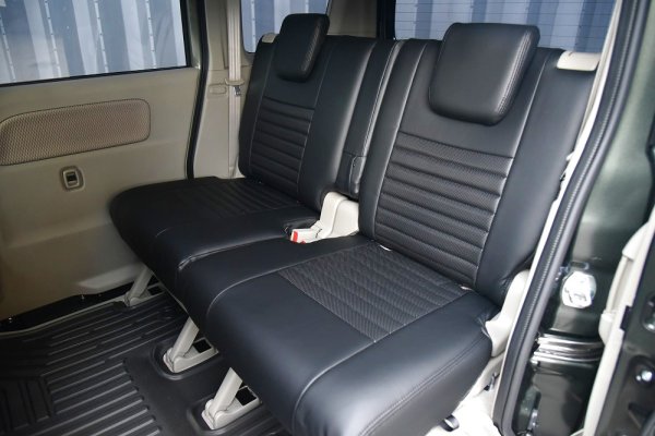 画像2: 【エブリイDA17W】シートカバー ヴィンテージＧＴ ブラック【160サイズ】 (2)