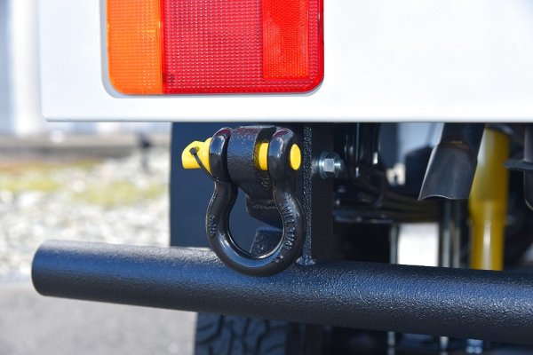 画像2: キャリイ スーパーキャリイ DA16 シャックル付リヤバンパー　【200サイズ】 (2)