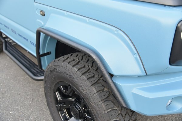 画像3: ジムニーシエラJB74 パイプフェンダー  (3)