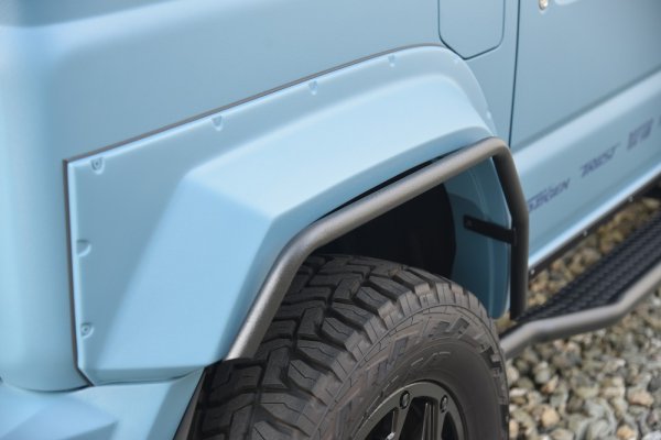 画像8: ジムニーシエラJB74 パイプフェンダー  (8)