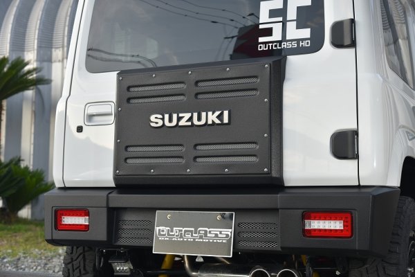 画像4: ジムニーJB64 ジムニーシエラJB74 ジムニーノマドJC74リヤゲートカバー【140サイズ】 (4)