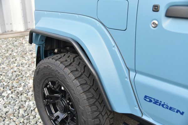 画像4: ジムニーシエラJB74 パイプフェンダー  (4)