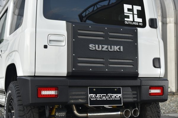 画像5: ジムニーJB64 ジムニーシエラJB74 ジムニーノマドJC74リヤゲートカバー【140サイズ】 (5)