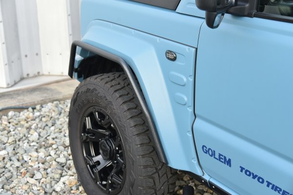 画像5: ジムニーシエラJB74 パイプフェンダー  (5)