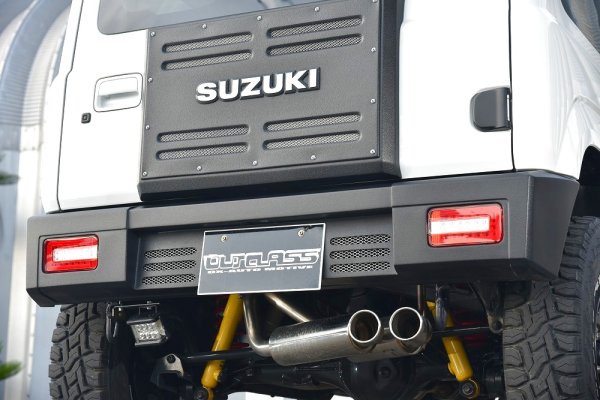 画像3: ジムニー JB64　リヤバンパーTYPE３ FRP製　 (3)