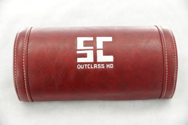 画像2: ネックパット　ダークレッド (2)