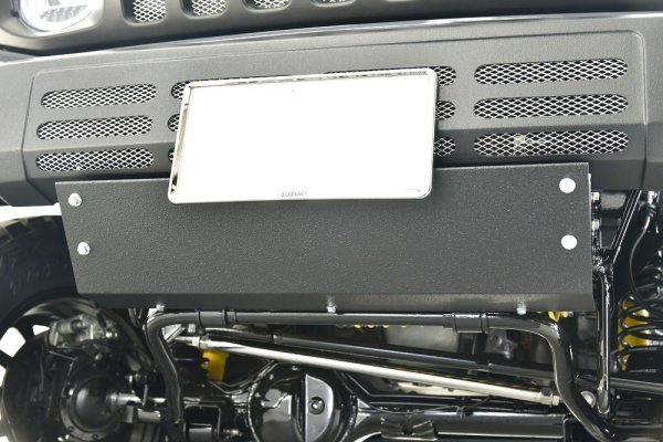 画像2: ジムニーシエラ JB74 ジムニーノマド JC74 スチール製スキッドプレート  (2)