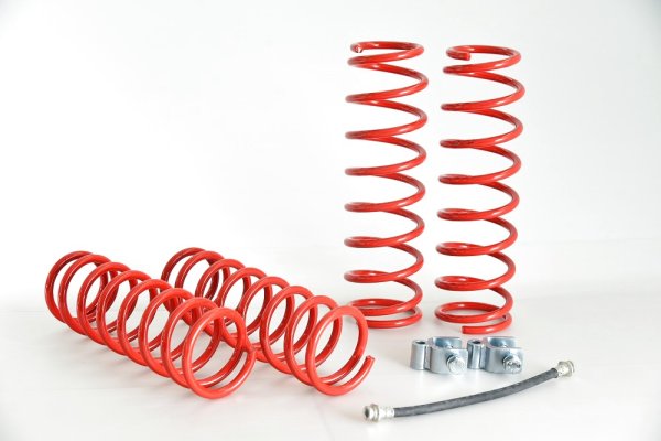 画像1: ジムニー　JB64 JB74 JC74１インチリフトアップＫＩＴ　カラー：レッド (1)