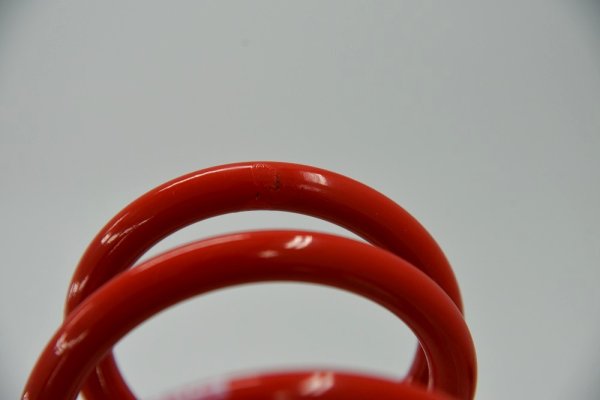 画像3:  ジムニー JB64 JB74 JC74  ２インチリフトアップコイル　カラー：レッド　 (3)