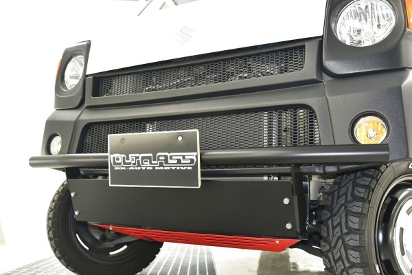 画像6: エブリイ DA17 フロントアイアンバンパーガードtype I (6)