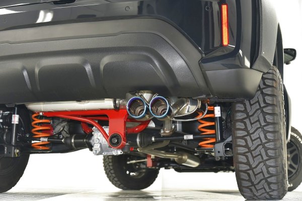 画像7: フロンクス ４WD用 SCS マフラー　車検対応　 (7)
