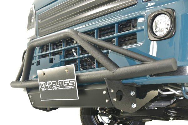 画像2: キャリイ DA16 フロントアイアンバンパーガード　牽引フック無し (2)