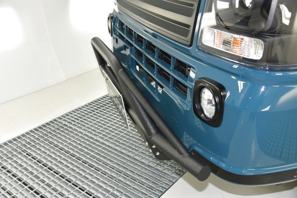 画像3: キャリイ DA16 フロントアイアンバンパーガード　牽引フック無し (3)