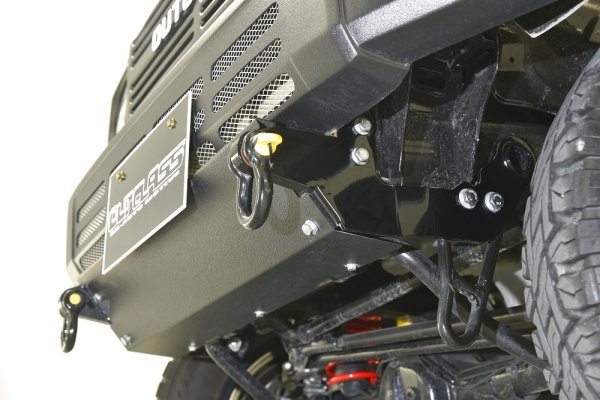 画像3: ジムニーシエラ JB74　ジムニーノマドJC74  本気で引っ張れる牽引フック付きスキッドプレート  (3)