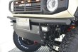 画像1: ジムニー JB64 JB74 JC74 フロントパイプバンパー  LEDランプ付 (1)
